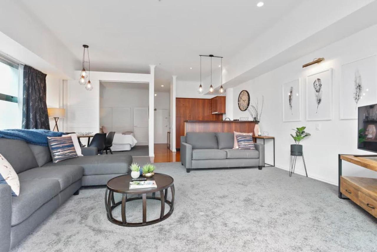 אוקלנד Chic 1 Bedroom Princess Wharf Apartment W/ Ac מראה חיצוני תמונה