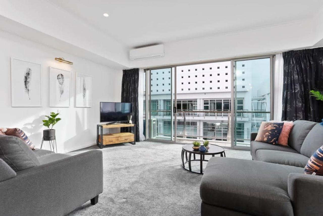 אוקלנד Chic 1 Bedroom Princess Wharf Apartment W/ Ac מראה חיצוני תמונה